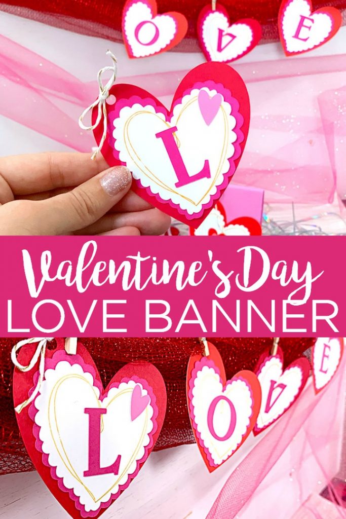 Easy Valentine's Day Banner