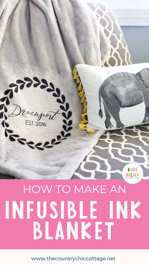 how to make an infusible ink blanket