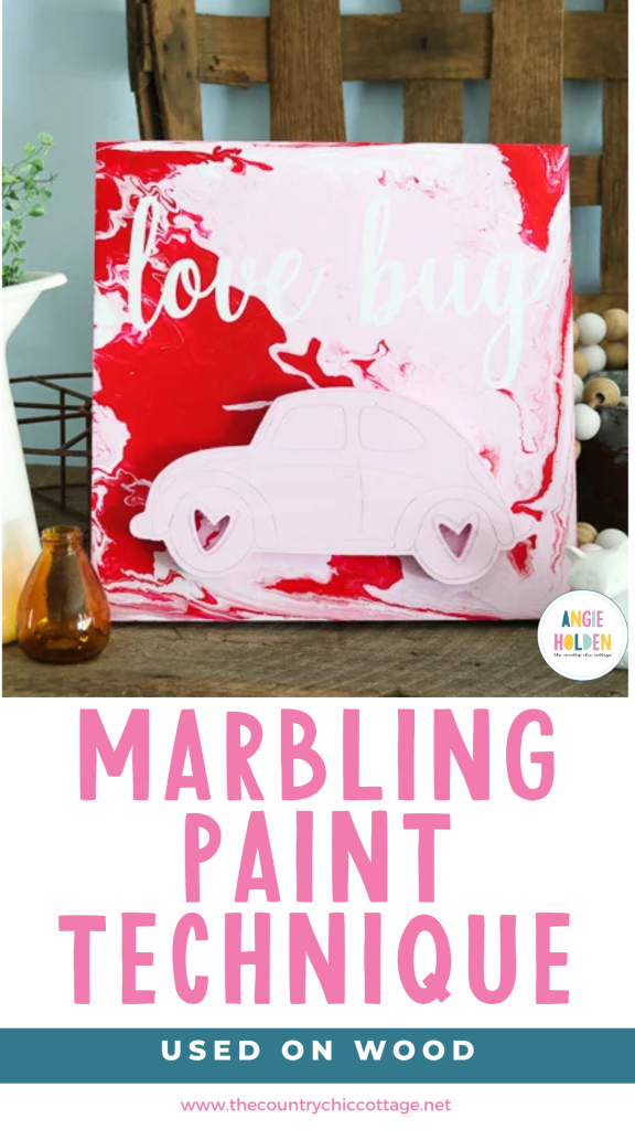 marbling paint technique