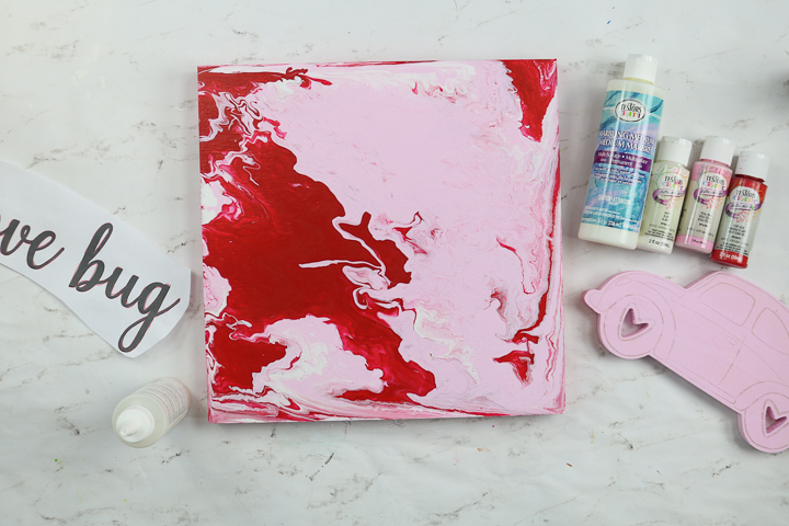 marbling acrylic paint