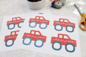Free Printable Valentine for Kids That Love Trucks - Angie Holden The ...