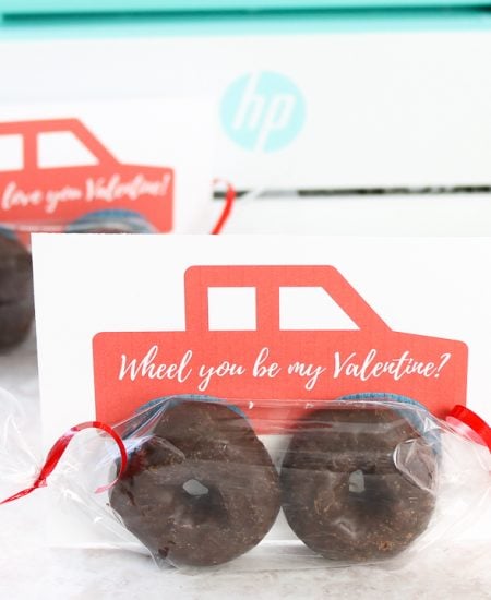 printable truck valentine