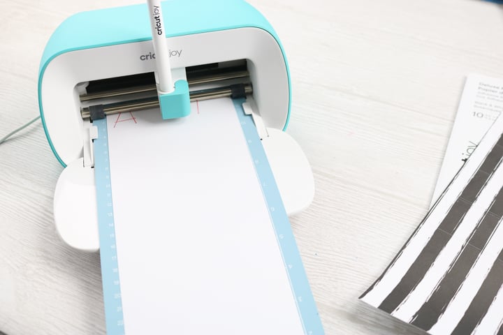 cricut joy pens on writing on paper