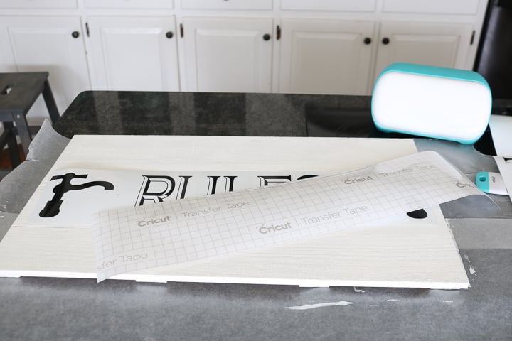 how to use cricut transfer tape