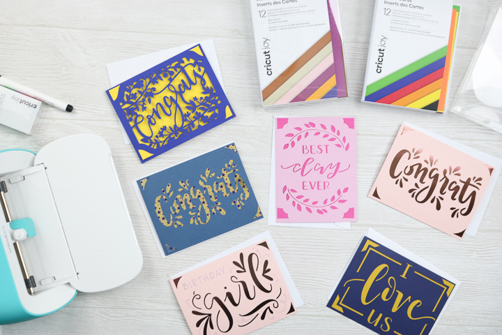 how to make cards with a cricut