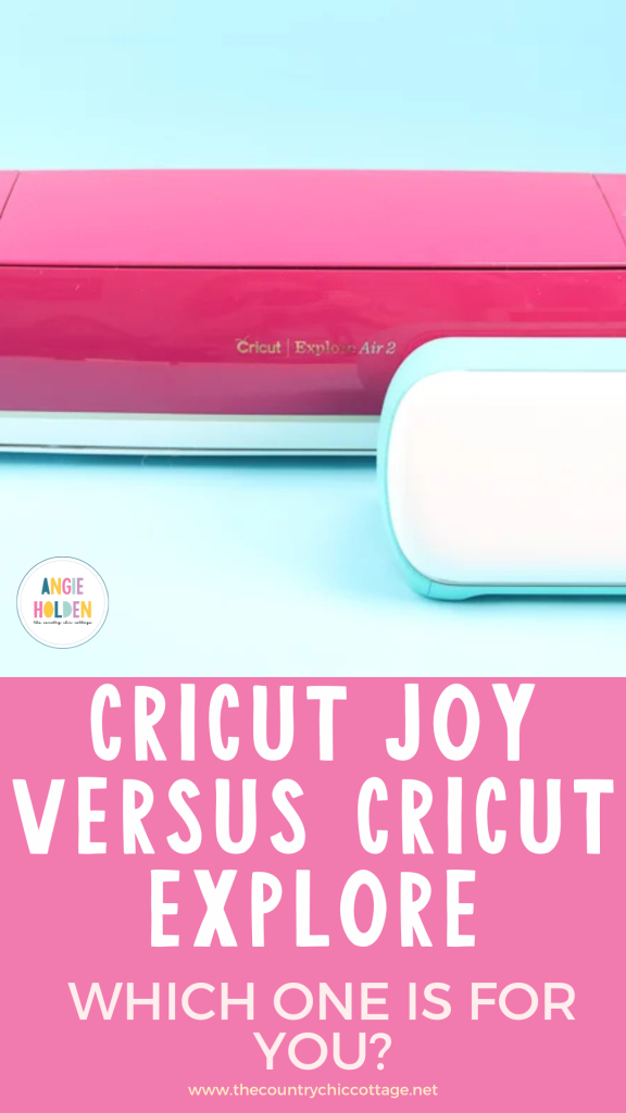 Cricut joy vs Cricut explore
