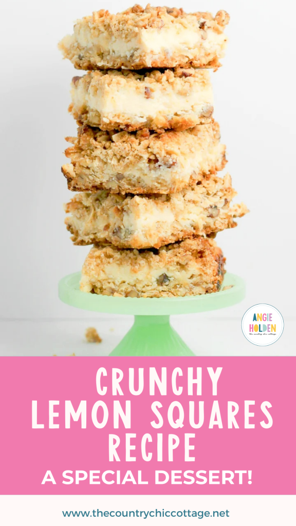crunchy lemon squares recipe