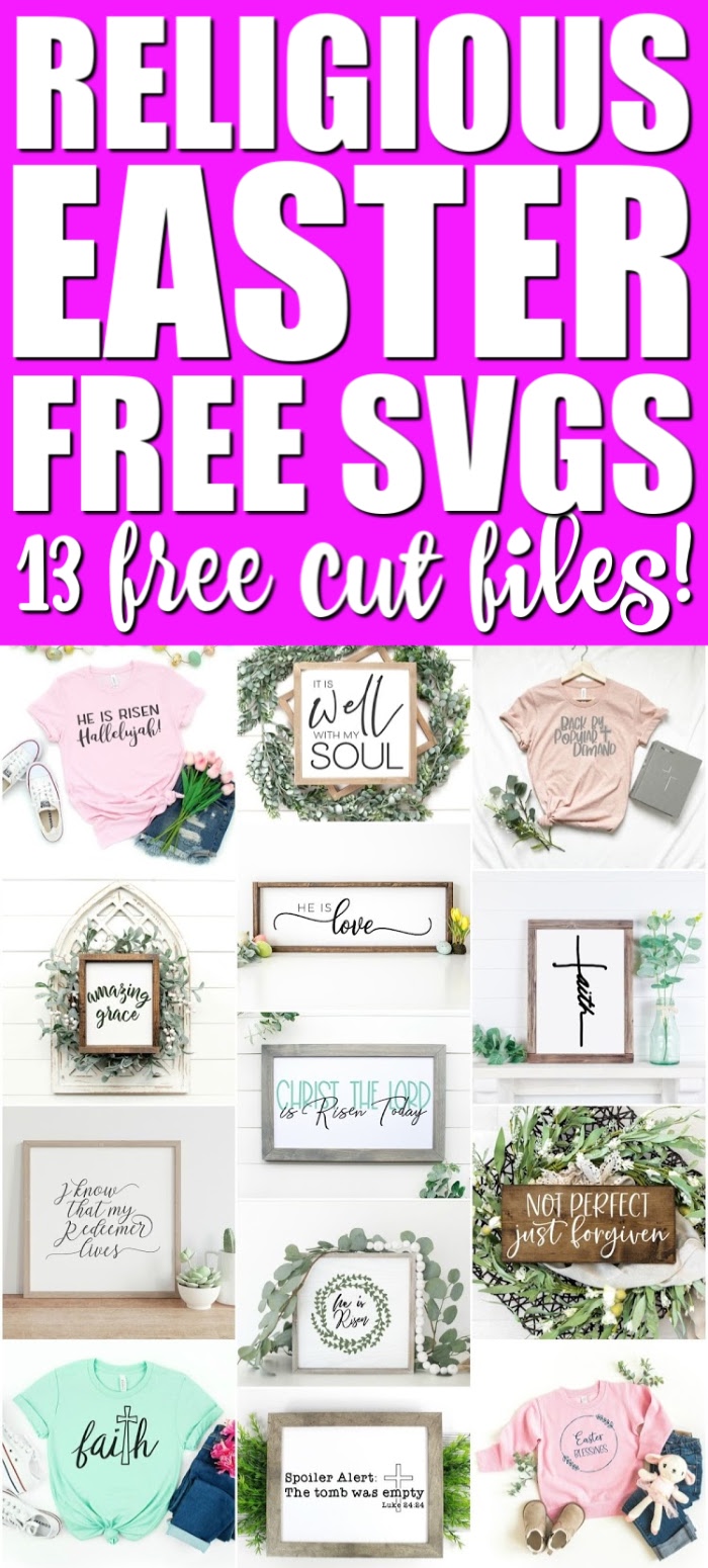 Cross SVG Plus 12 More Free Religious Easter SVG Files Angie Holden