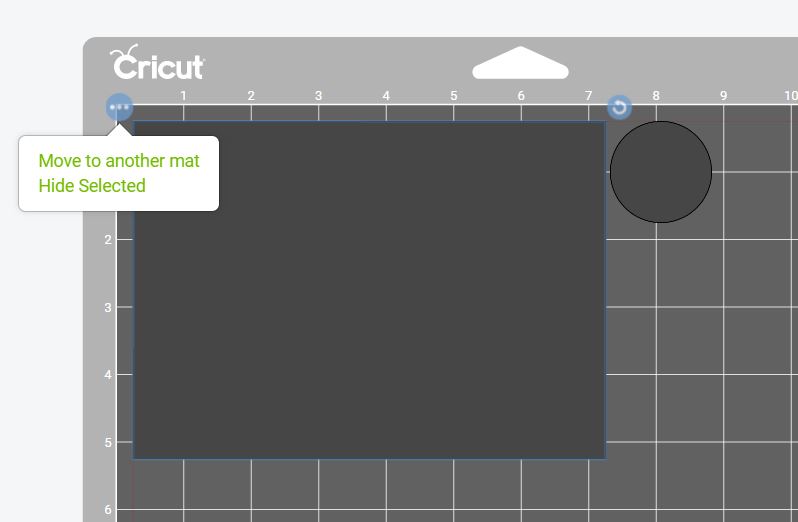 moving to another mat in Cricut Design Space