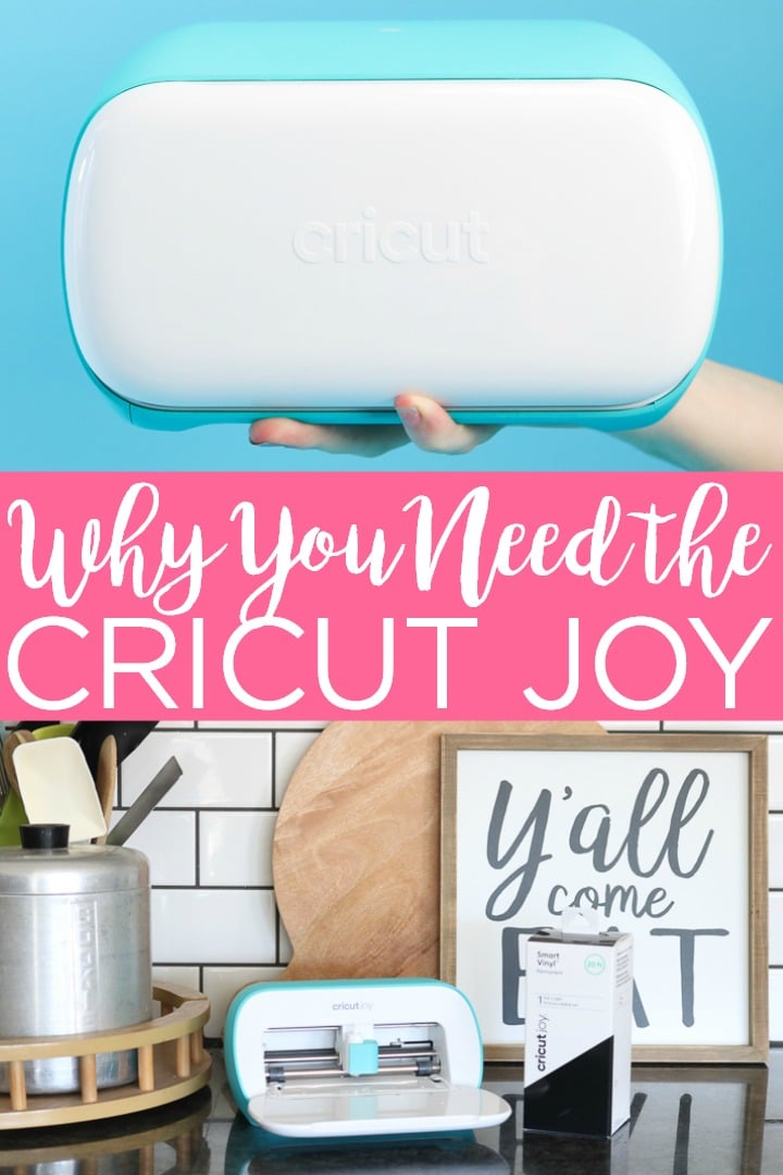 We are listing all of the reasons why you need the Cricut Joy in your life! Whether you have a Cricut machine or want to buy your very first Cricut, you will need to read this post first! #cricut #cricutjoy #cricutcreated #cricutmachine #crafts #diy #crafting