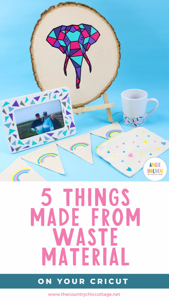 5 things made from Cricut waste material