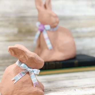 spring bunny decor