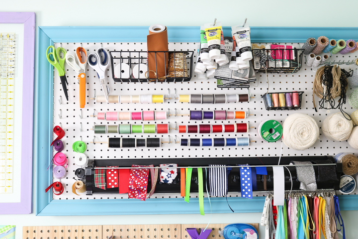 pegboard organizer