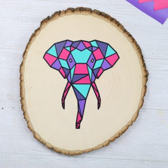 cricut ideas using geometric art