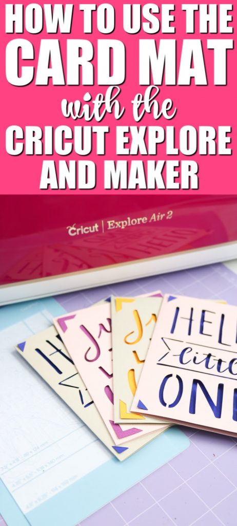 Using the Cricut Card Mat on the Cricut Explore and Maker - Angie ...