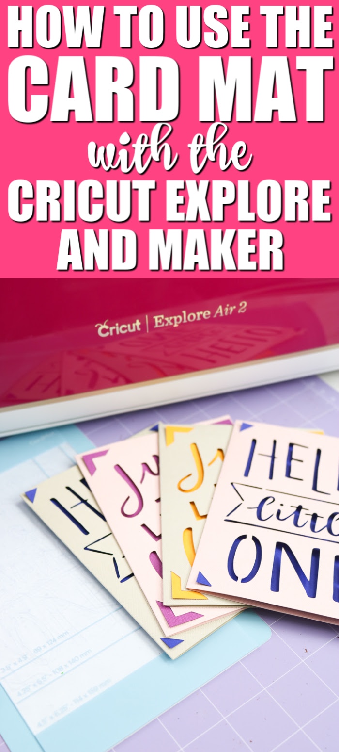 Using the Cricut Card Mat on the Cricut Explore and Maker Angie