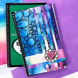 decorated journal cover