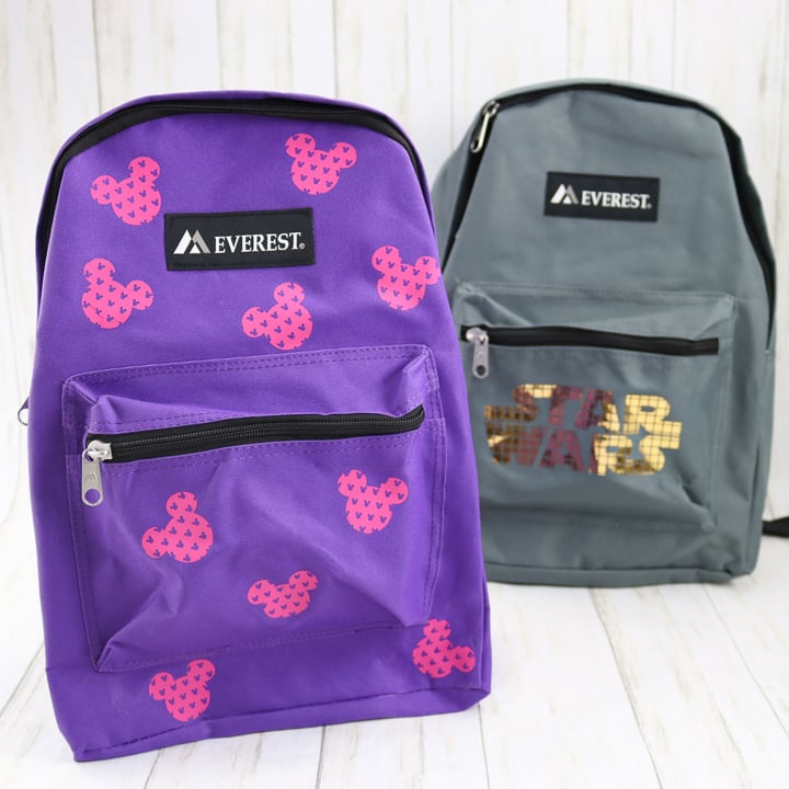 decorate a backpack with cricut