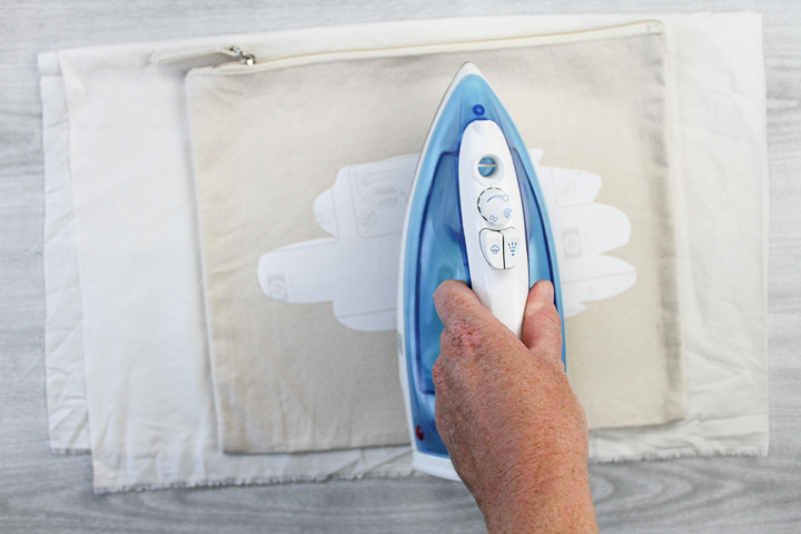 how to use an iron on a tshirt transfer