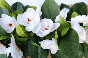 magnolia wedding garland