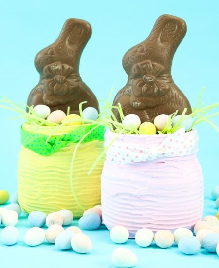 mason jar easter baskets