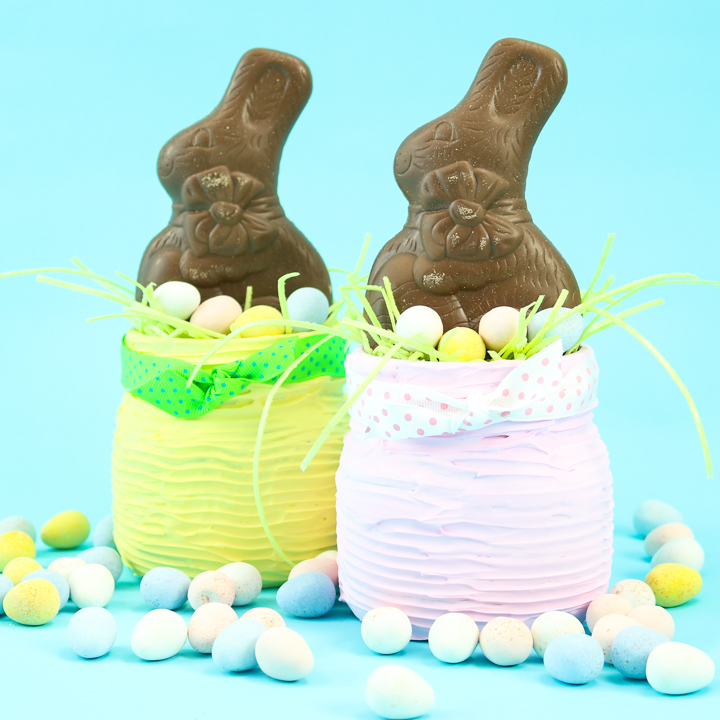 mason jar easter baskets