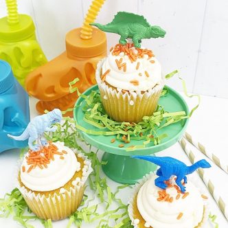 dinosaur cupcake toppers