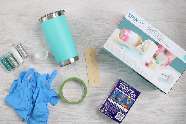 supplies to make an ombre tumbler