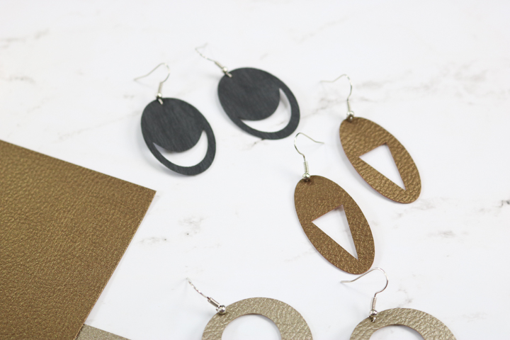 How to Make Cricut Leather Earrings, Tutorials