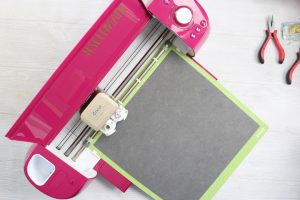 cricut machine cutting faux leather