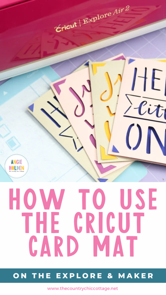 how to use the card mat on the explore and maker