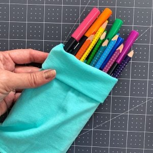 no sew pencil pouch