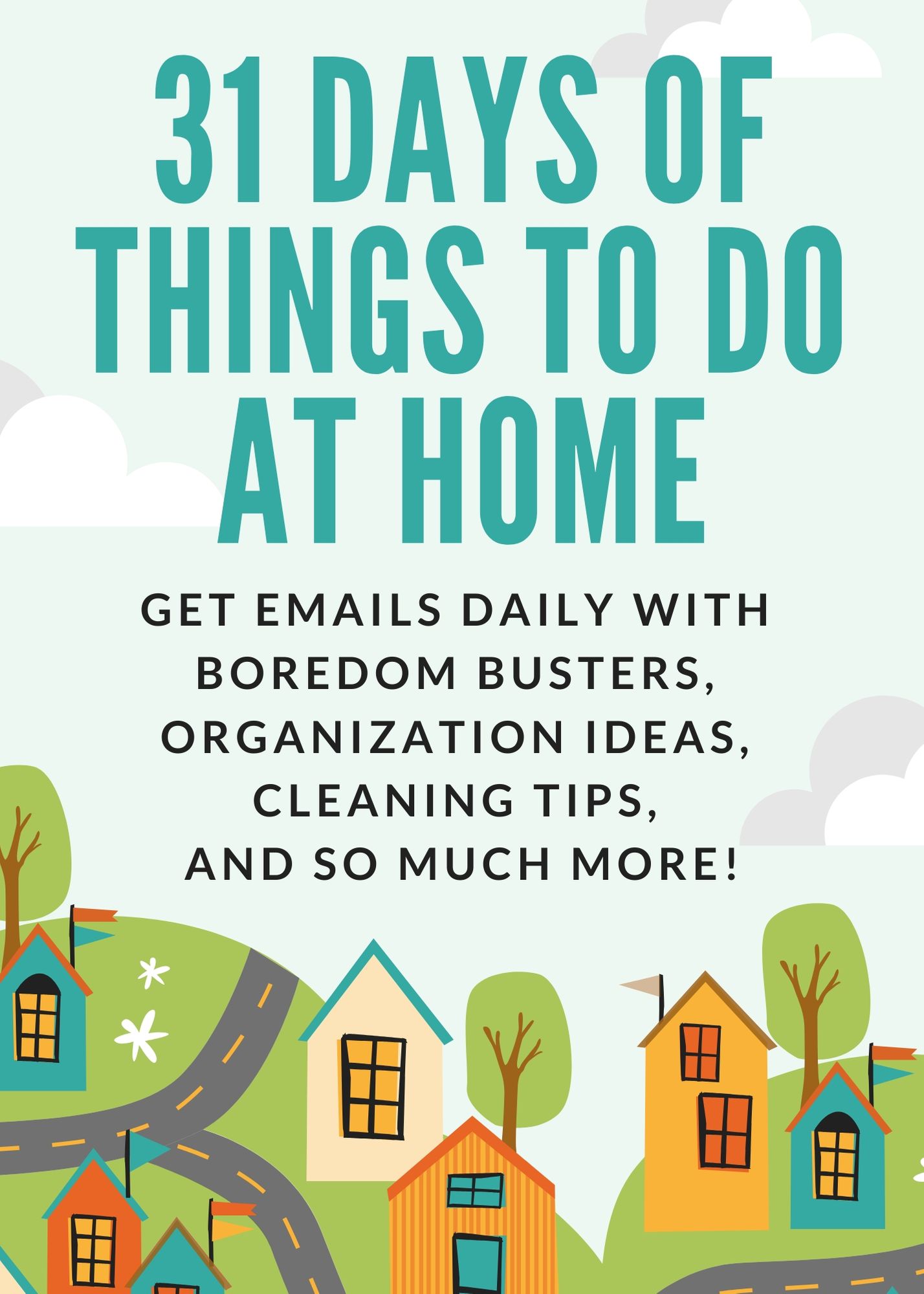 31 days of things to do at home