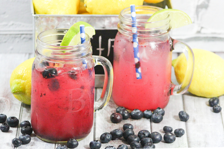 blueberry lemonade