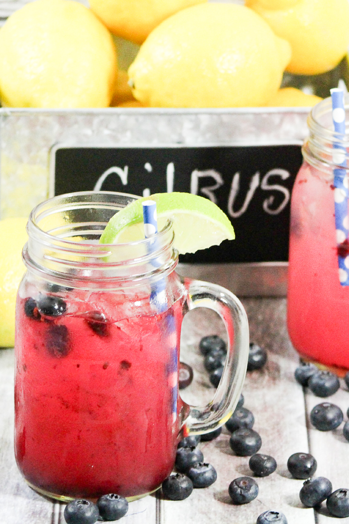 blueberry limeade