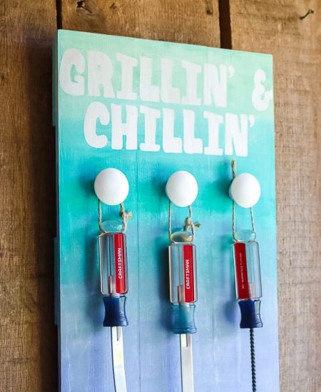 grilling and chilling bbq tool organizer