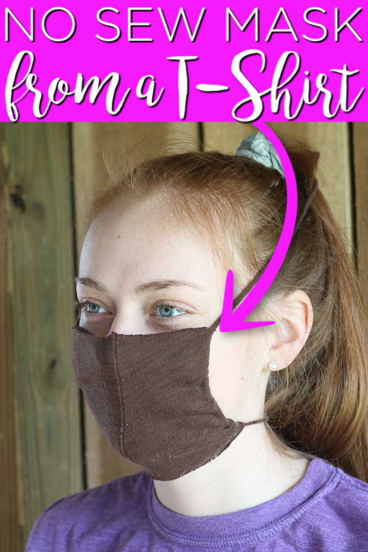 how to make a face mask from a tshirt