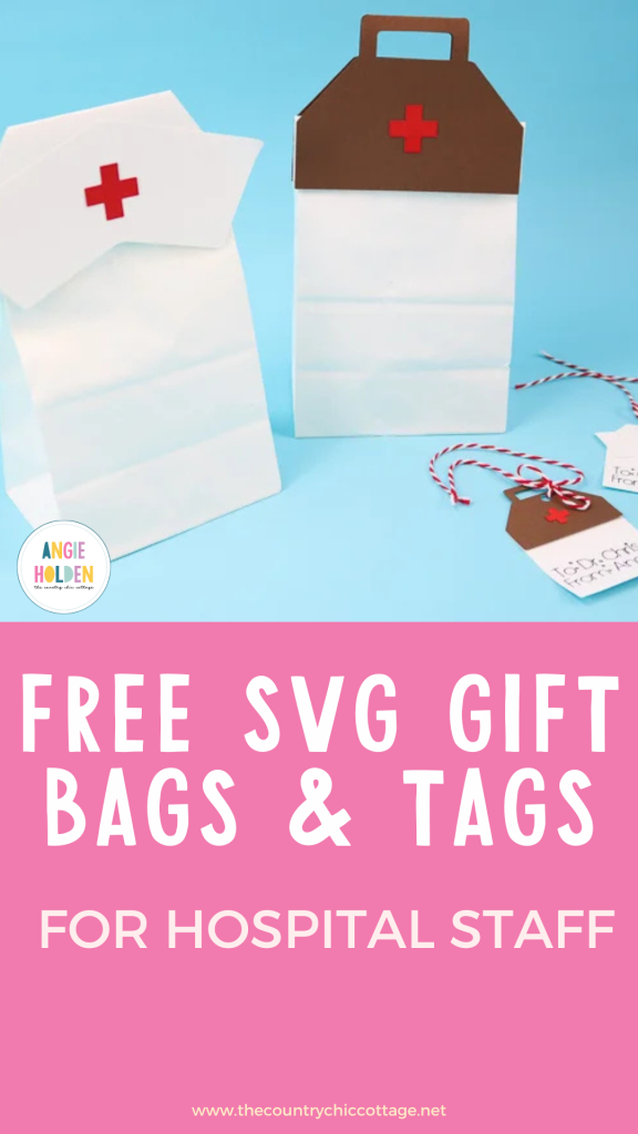 free SVG gift bags and tags for hospital staff