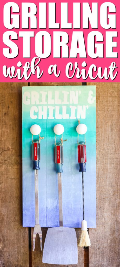 Grilling Storage with a Cricut