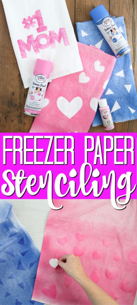 freezer paper stenciling