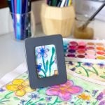 Mini art decor from Coloring Pages