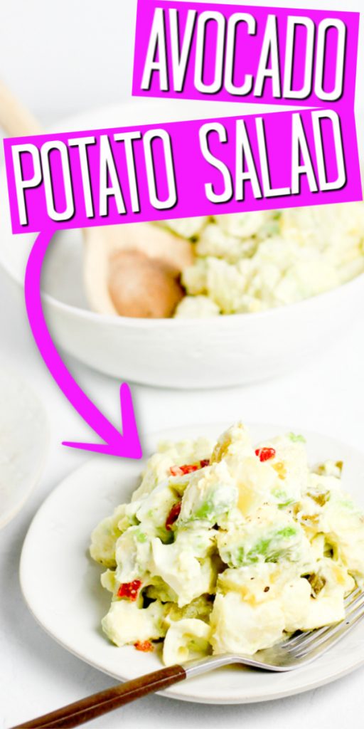 avocado potato salad