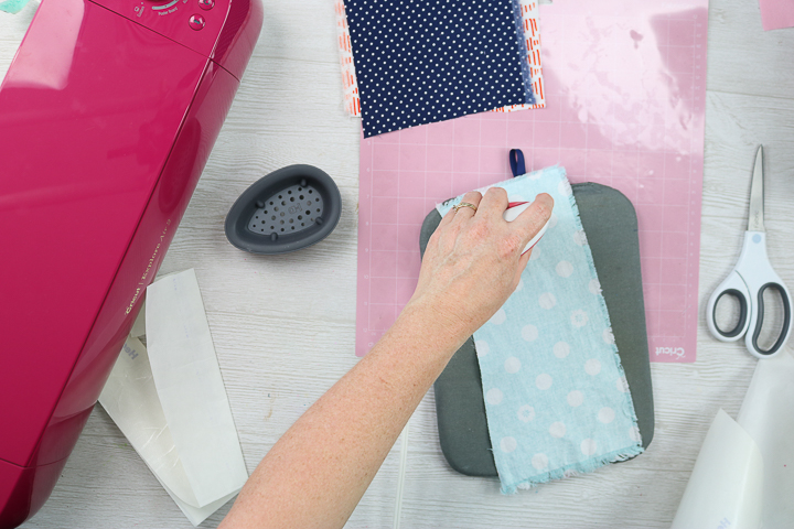 Scrap Fabric Ideas Using Your Cricut - The Country Chic Cottage