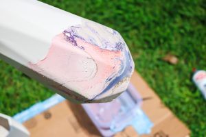 marble paint dip