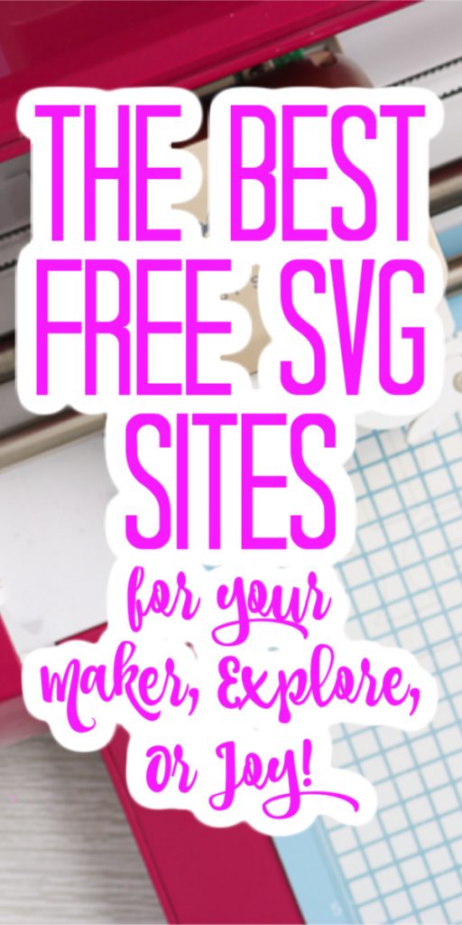 A list of the best free SVG sites for your Cricut machine. Find free cut files and start using them to make crafts with your Cricut Maker, Explore, or Joy! #cricut #cricutcreated #cricutsvg #svg #freesvg #svgcutfiles #svgfile #cutfiles