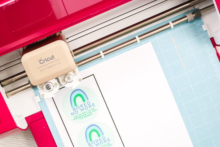 using printable vinyl on a cricut