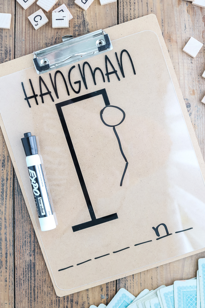 make a hangman game