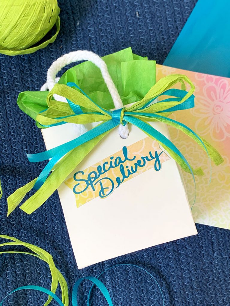 self-stick gift tags