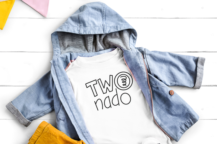 two nado birthday svg