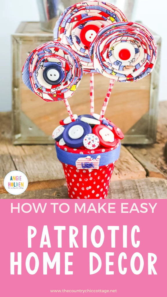 how to make easy patriotic home decor